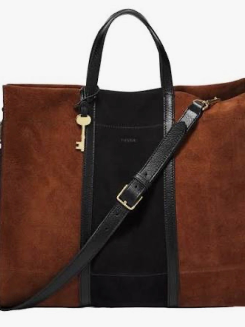 Fossil Carmen Suede Shopper Tote - Picture 4 of 7